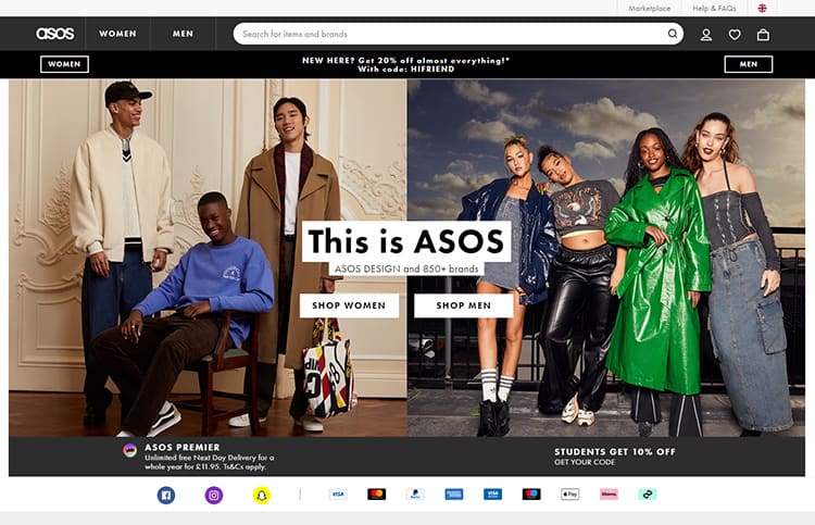 Sites like sale asos marketplace